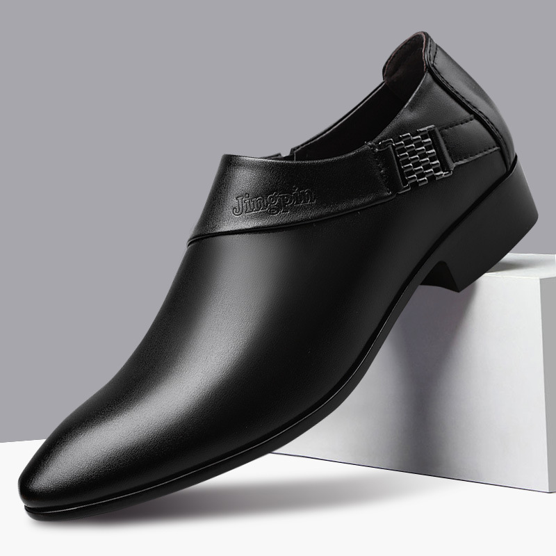 Leather Work Oxfords - Erkekler İçin Oxford Deri Ayakkabılar Lüks