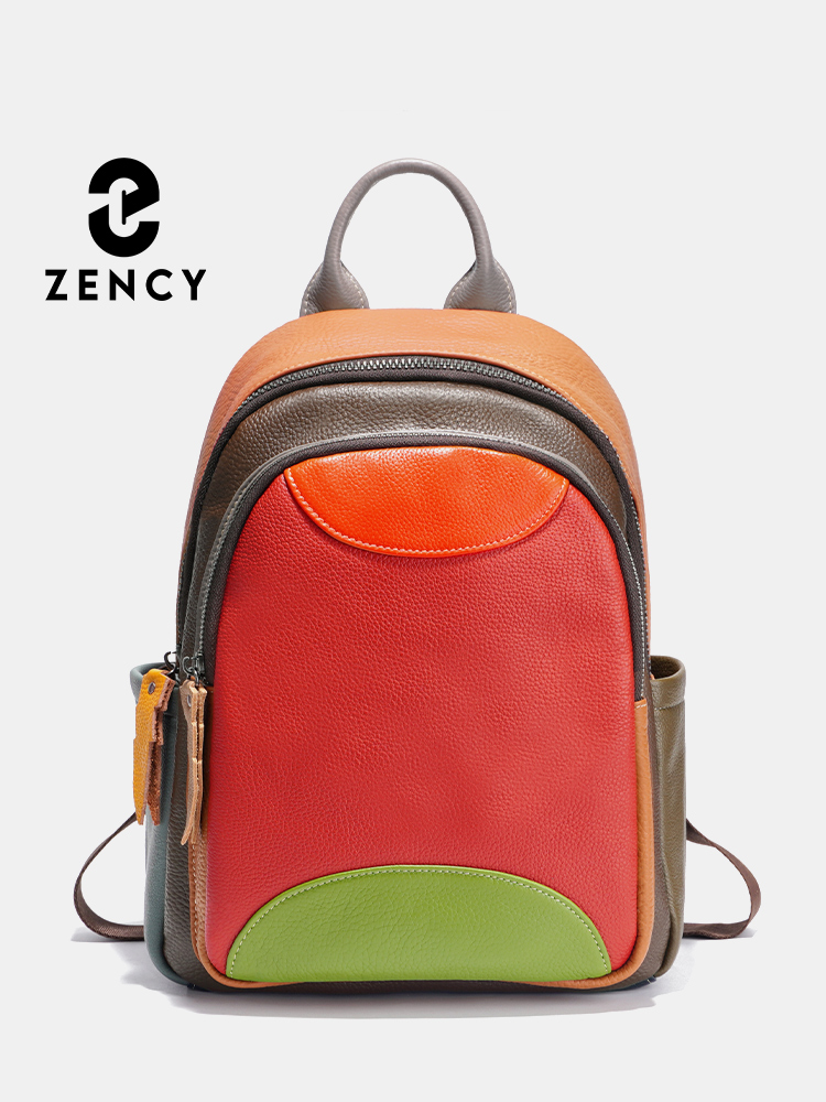 Leather Work Womens Backpack - Zency Kadın Hakiki Deri Dizüstü Bilgisayar