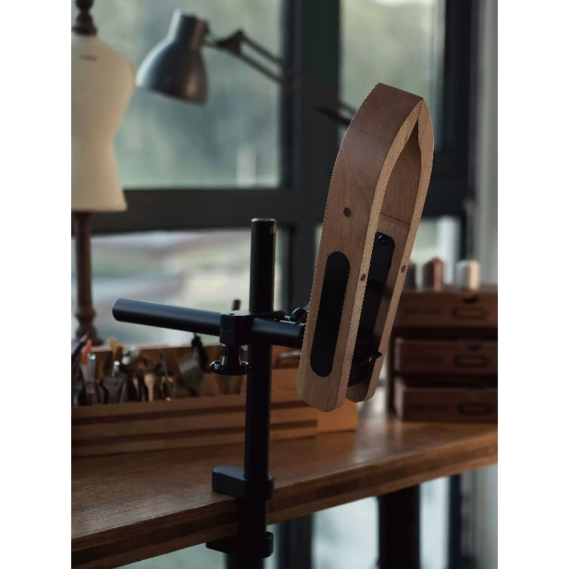 Leatherwork Craft - Ahşap Deri Dikiş Kelepçe Standı DIY