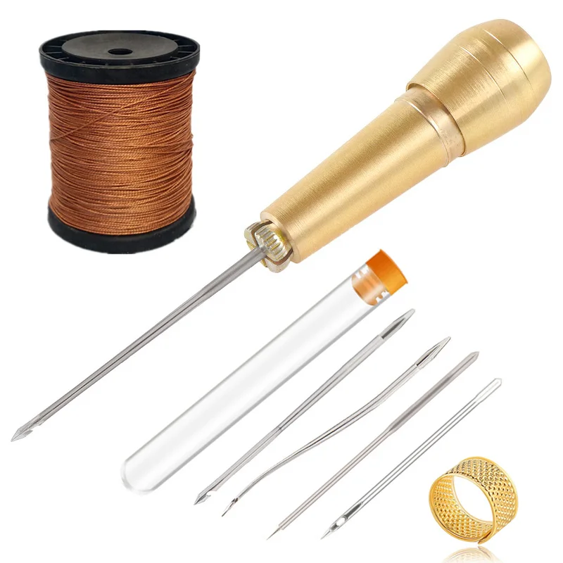 Deri dikiş kiti DIY deri dikiş - Leatherwork Thread incelemesi ve fiyatı