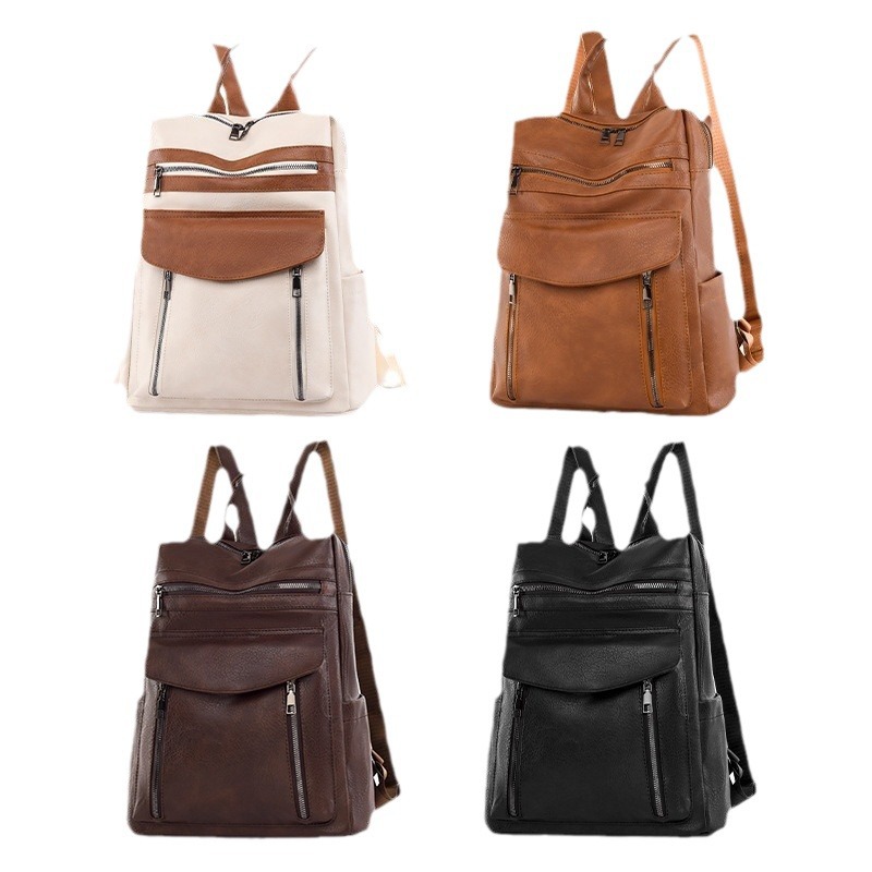 Yeni Varış Deri Dizüstü PU Sır - Leather Work Womens Backpack incelemesi ve fiyatı