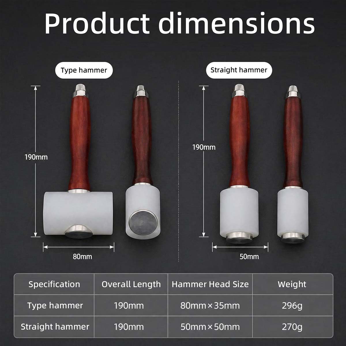 Naylon Deri Oyma Çekici DIY De - Leatherwork Hammer incelemesi ve fiyatı