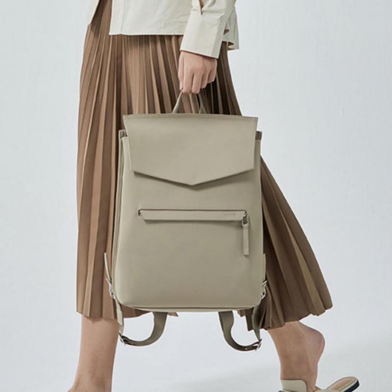 Moda Yeni Japon Ve Kore Basit  - Leather Work Womens Backpack incelemesi ve fiyatı