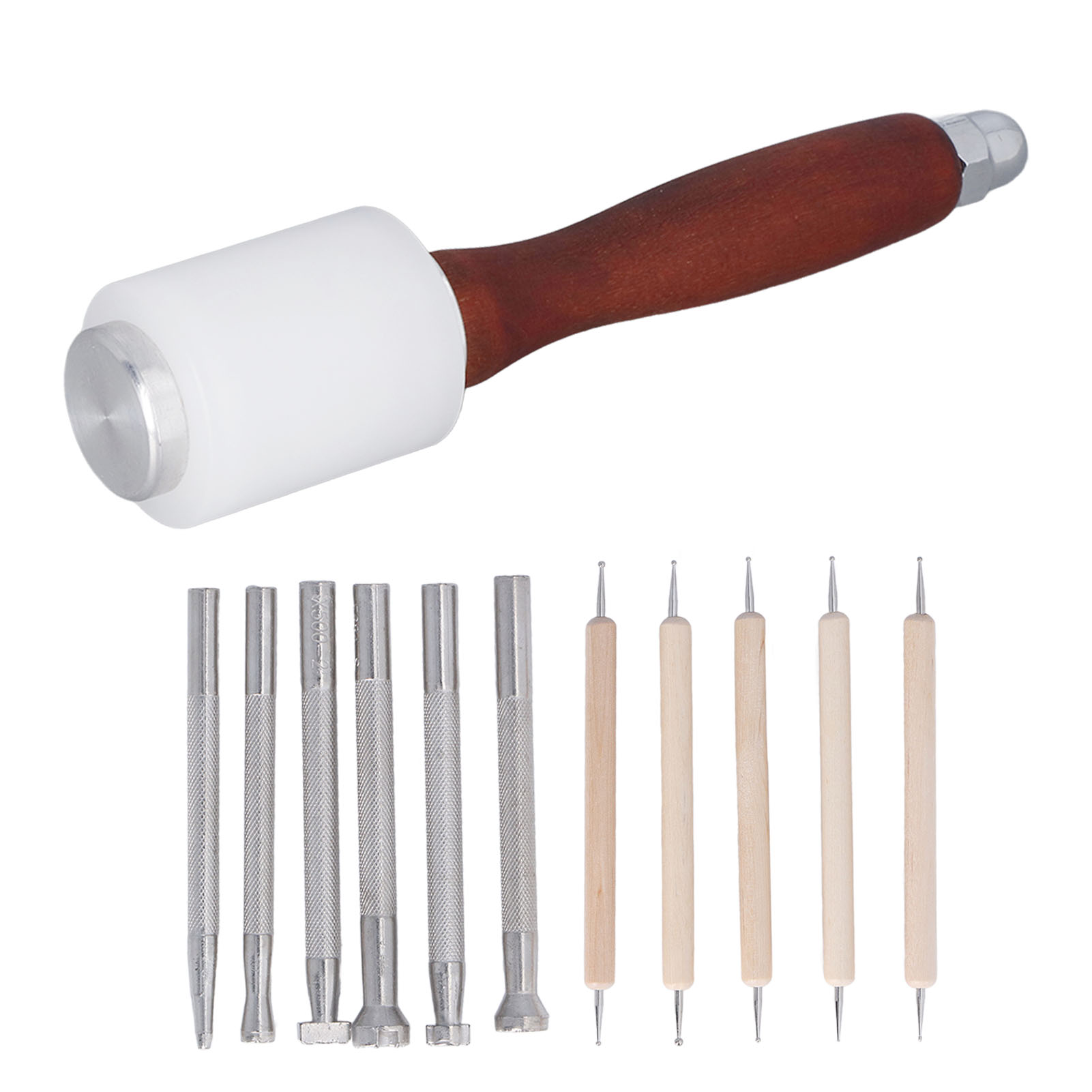 12 Parça Deri İşleme Aletleri  - Leatherwork Hammer incelemesi ve fiyatı