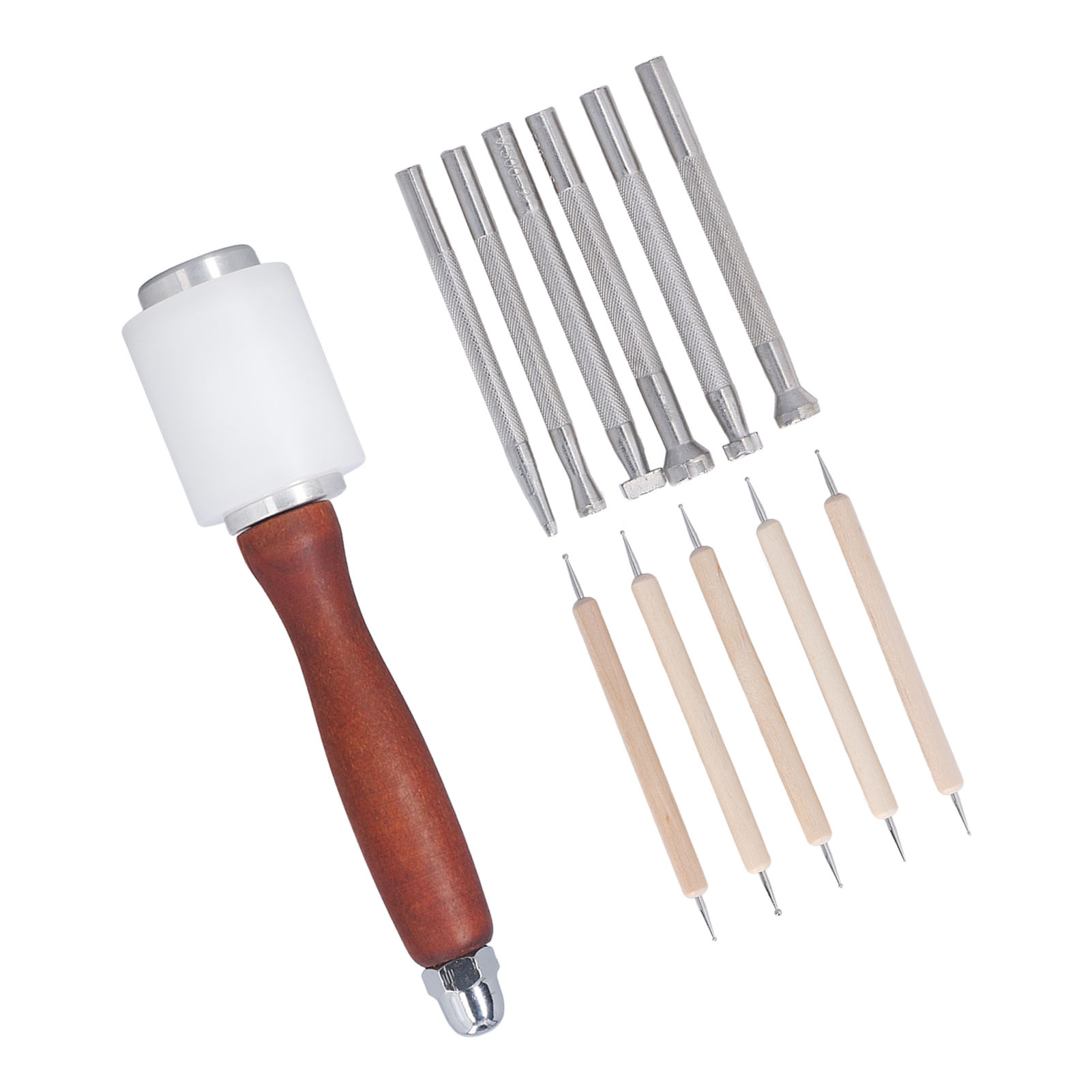 12 Parça Deri İşleme Aletleri  - Leatherwork Hammer incelemesi ve fiyatı
