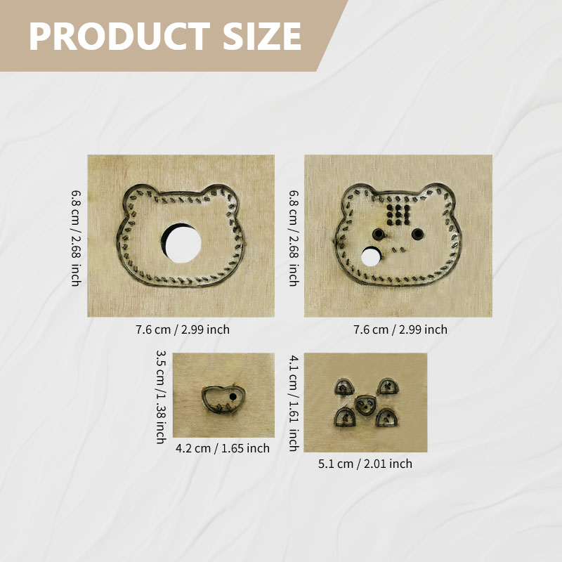 Kaplan Dört Parçalı Set Deri B - Leatherwork Templates incelemesi ve fiyatı