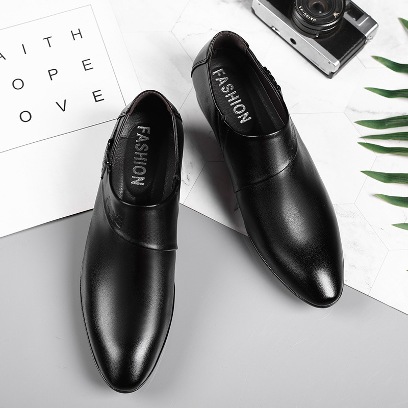 Erkekler PU Deri Ayakkabı Resm - Leather Work Oxfords incelemesi ve fiyatı