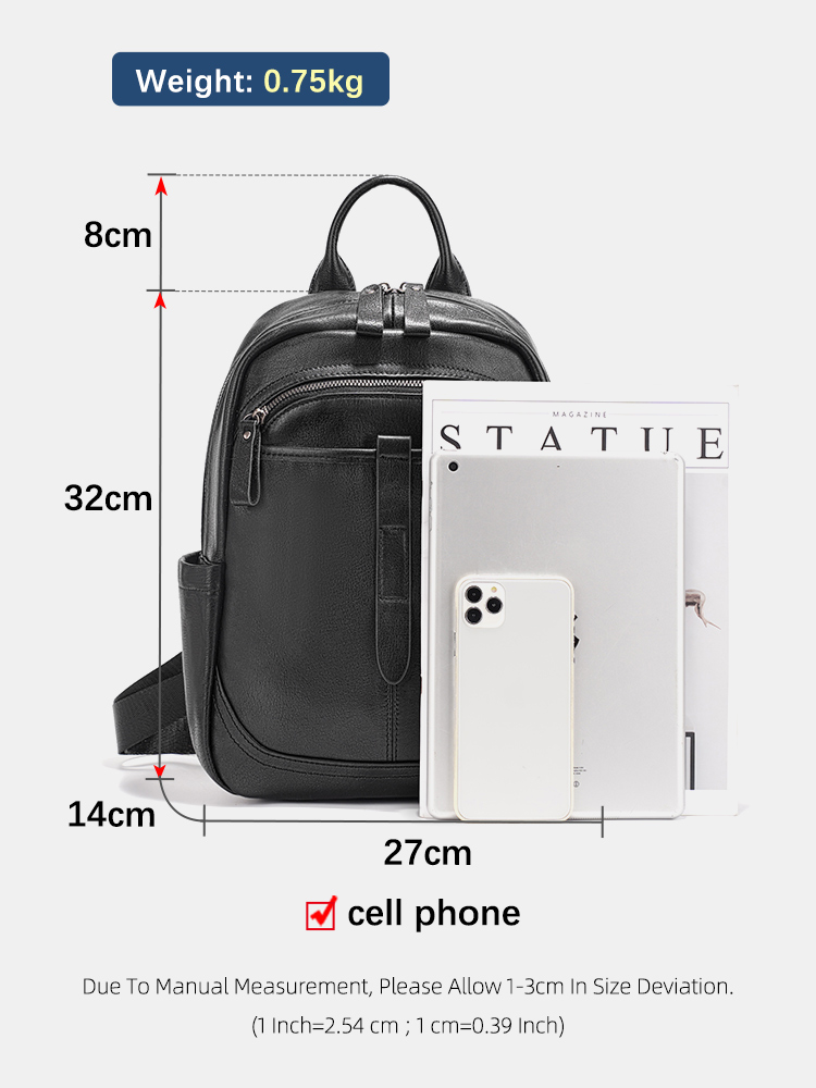 Zency Kadın Hakiki Deri Sırt Ç - Leather Work Womens Backpack incelemesi ve fiyatı