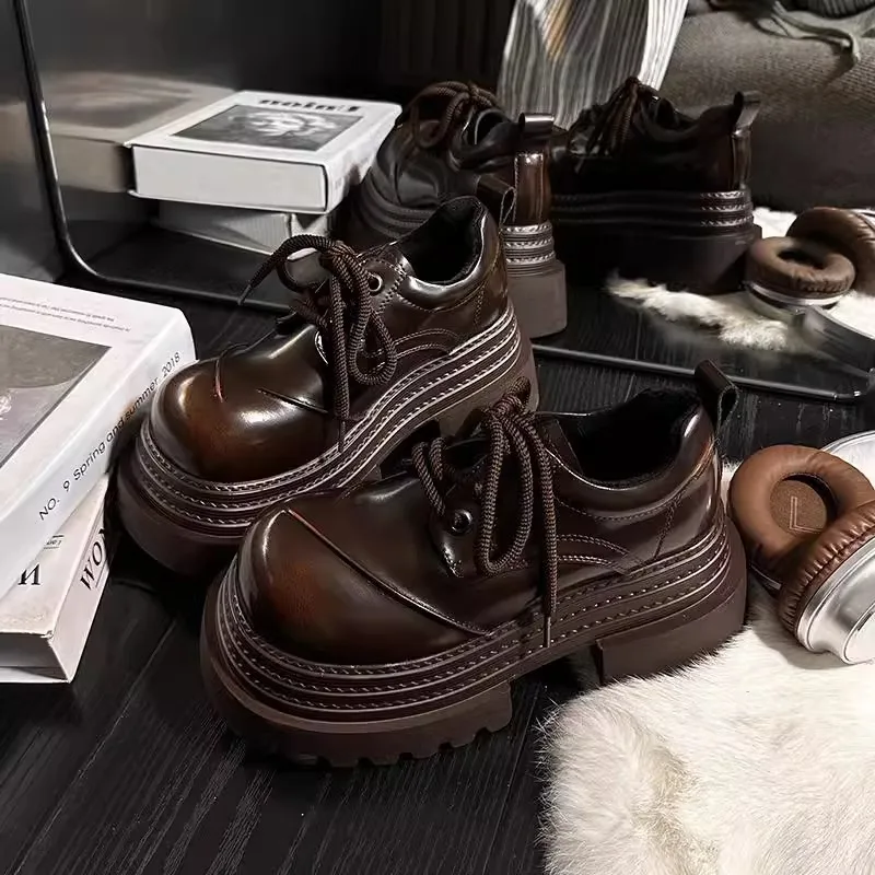 Kadın Retro Loafer'lar 2023 Ba - Leather Work Oxfords incelemesi ve fiyatı