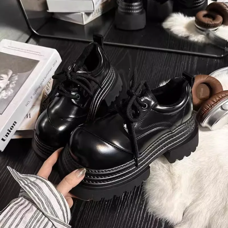 Kadın Retro Loafer'lar 2023 Ba - Leather Work Oxfords incelemesi ve fiyatı