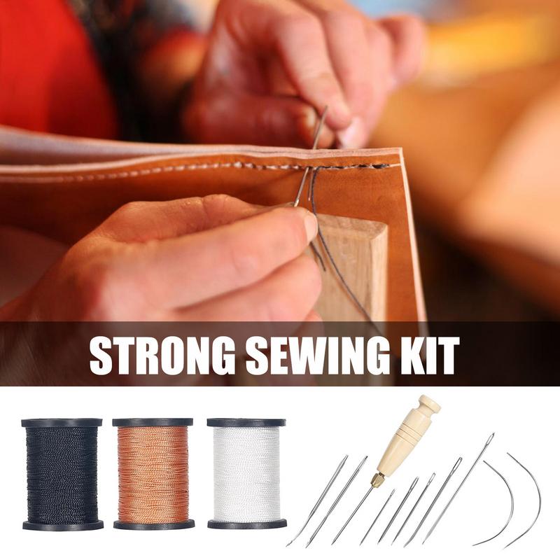 Deri dikiş kiti ağır dikiş kit - Leatherwork Thread incelemesi ve fiyatı