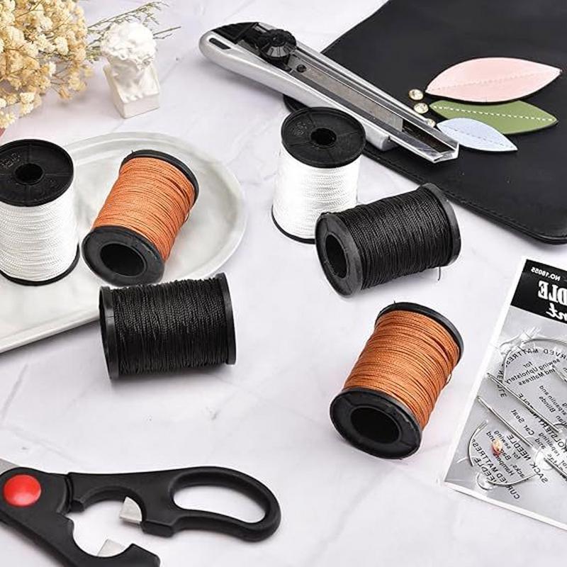 Deri dikiş kiti ağır dikiş kit - Leatherwork Thread incelemesi ve fiyatı