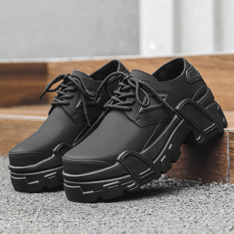 Erkekler platformu için deri a - Leather Work Oxfords incelemesi ve fiyatı