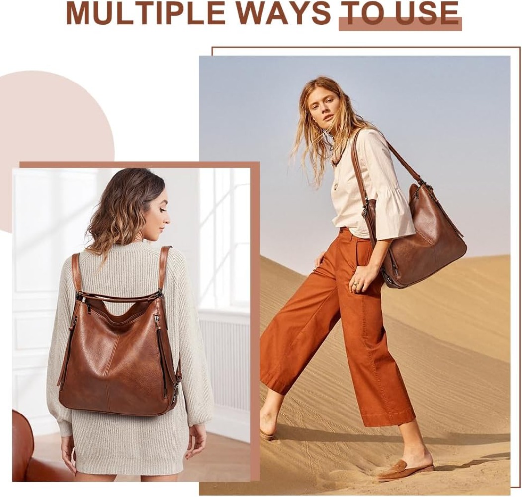 Lüks Kadın El Çantası PU Deri  - Leather Work Womens Backpack incelemesi ve fiyatı