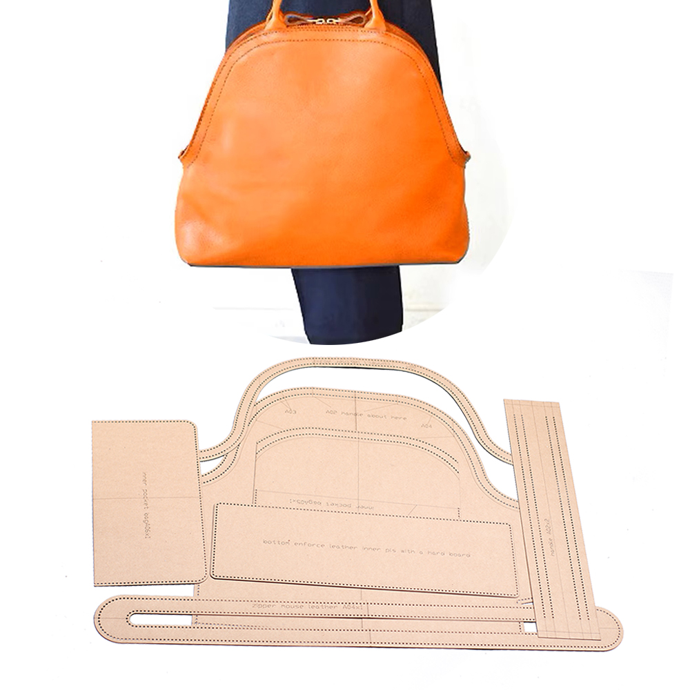 Diy Deri kraft kabuk çanta kra - Leatherwork Templates incelemesi ve fiyatı