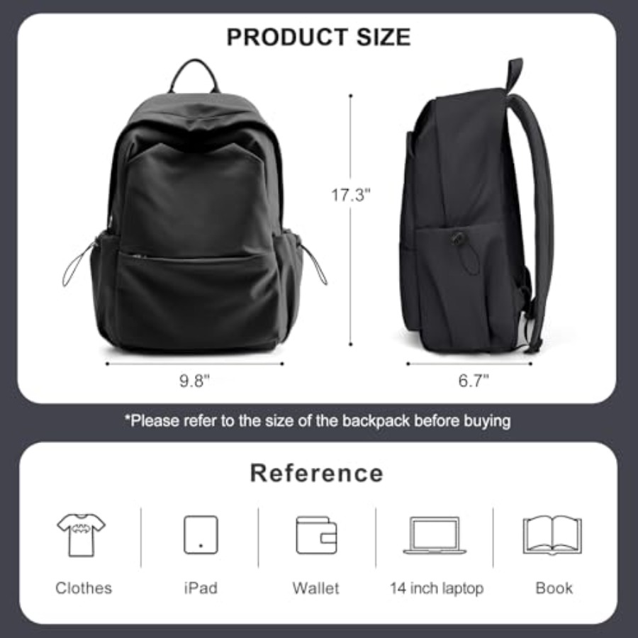 Kadınlar için Siyah Sırt Çanta - Leather Work Womens Backpack incelemesi ve fiyatı